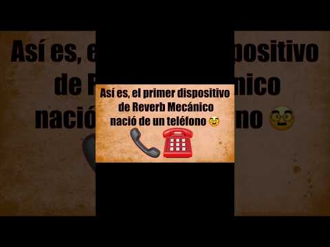 ¿De dónde nació el Spring Reverb? 😱🎵☎️