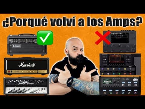 Por qué dejé los Modelers y volví a los Amplificadores (Analógico vs. Digital)