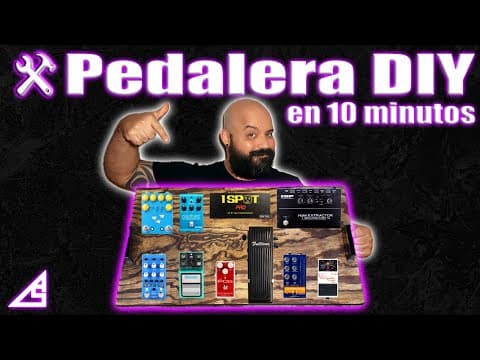 Cómo construir una pedalera para tu Estudio (fácil y económica)