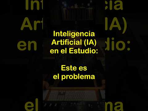 IA en el Estudio: ESTE es el problema 🤖🎧